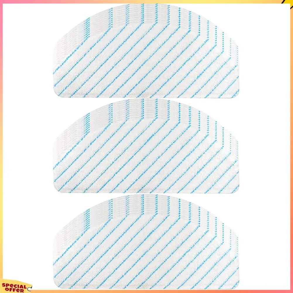ABFI 30 Uds almohadillas de paños de fregona para ECOVACS DEEBOT T10/T10 Turbo/X1 Turbo aspiradora, almohadillas de fregona fuertes