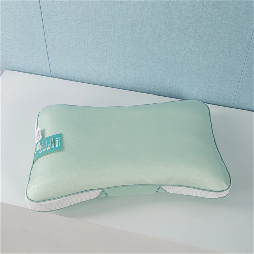 Imagem -02 - Cool Feeling Neck Travesseiros para Quarto Ice Cold Pillow Proteção Cervical Cama Macia Almofada Cervical Decoração de Casa Ajuda a Dormir Verão