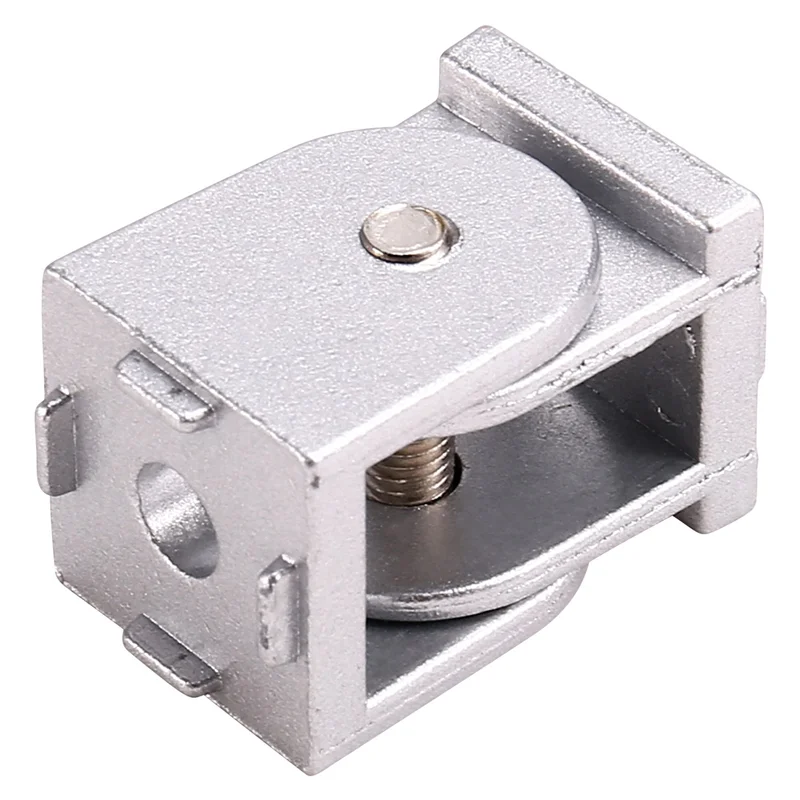 

AA21-2X 2020 Series Aluminum Extrusion Profile Die-Cast Zinc Alloy Flexible Pivot Joint Connector For Aluminum Profile