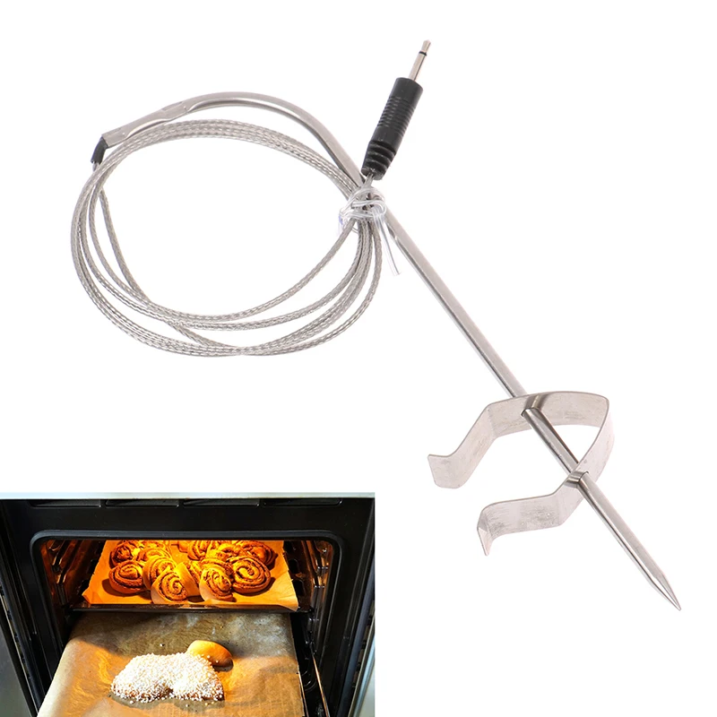 

Waterproof Thermometer Hybrid Probe Replacement For Thermopro Wireless Remote Digital Cooking Food Meat Stainless Steel Probe~