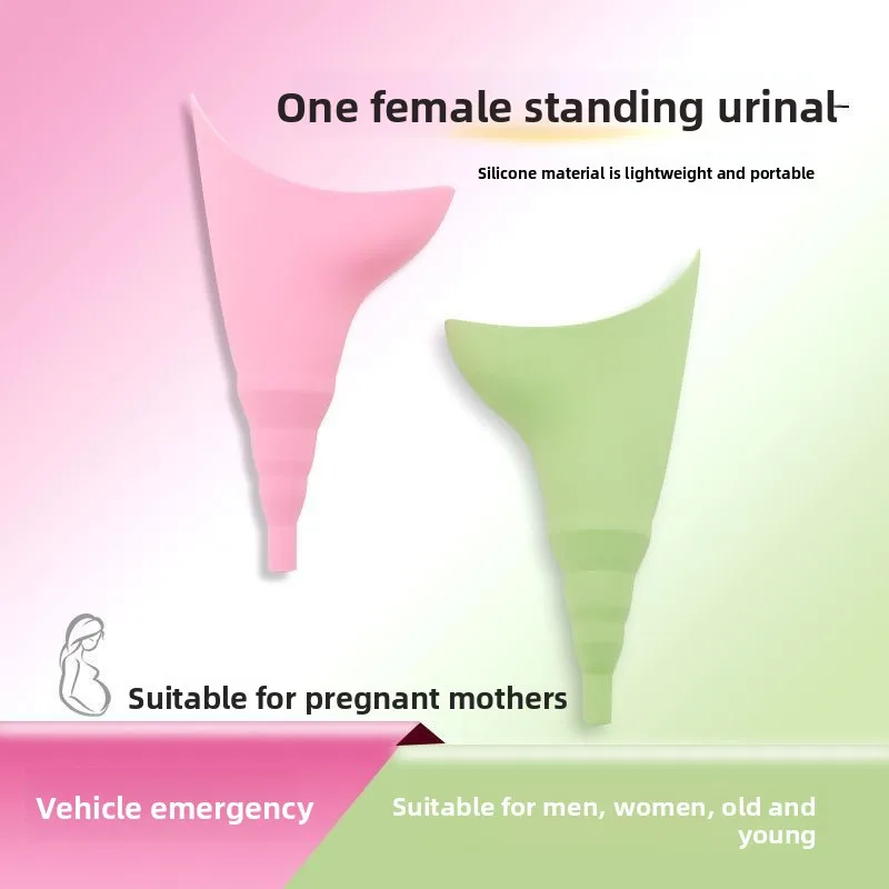 

New Hot Sale Women Outdoor Car Emergency Stand Up Urinal Portable Toilet for Adults