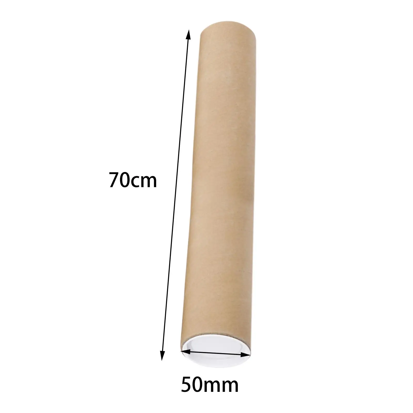 Cardboard Poster Tubes for Mailing Protector Tube Postal Tube Packaging for Art Shipping