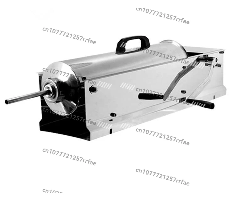 4L 6L 8L 10L Stainless Steel Horizontal Sausage Filling Machine Homemade Desktop Sausage Maker Durable Metal Tools