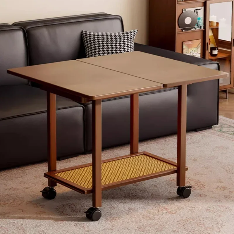 Aesthetic Wooden Coffee Tables Outdoor Design Modern Coffee Tables Folding Flexible Organizer Mesa Auxiliar Trendy Furniture