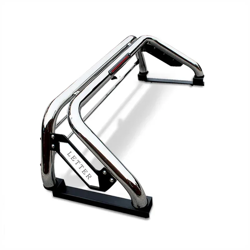 حار بيع اللون الفضي مع LED لفة بار الرياضة بار ل هايلكس فيجو ريفو ايسوزو D-MAX الحارس #4