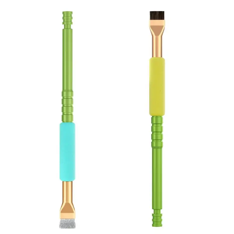 2pcs Portable Anti-Static Cleaning Brush For Phone Motherboard Multifunctional Computer Cell Phone Board Cleaning Brush