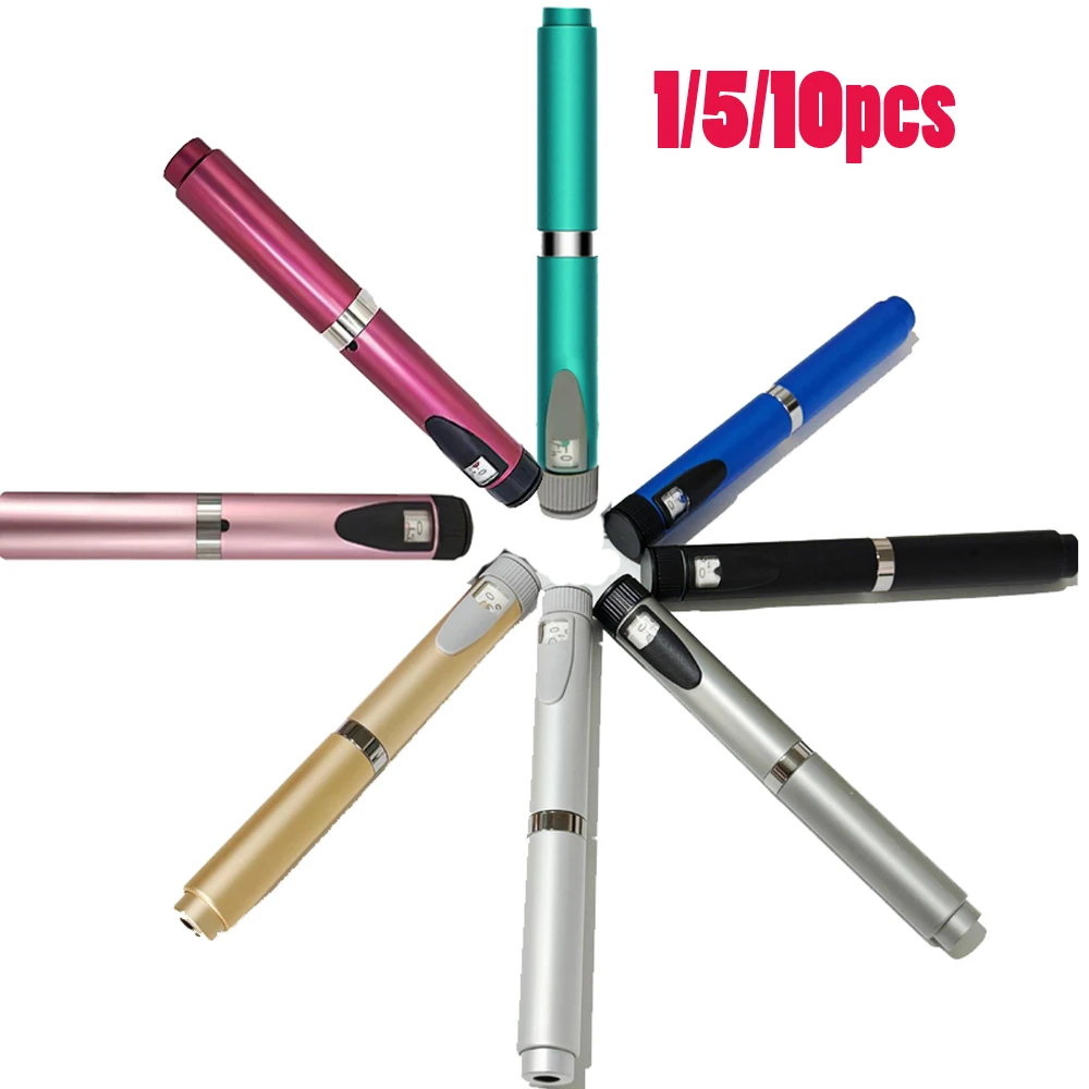 1/5/10Pcs Magic Pen Tattoo Pen for Lilly Injection Pen Medical Aesthetics Aluminum Beauty Tattoo Pens