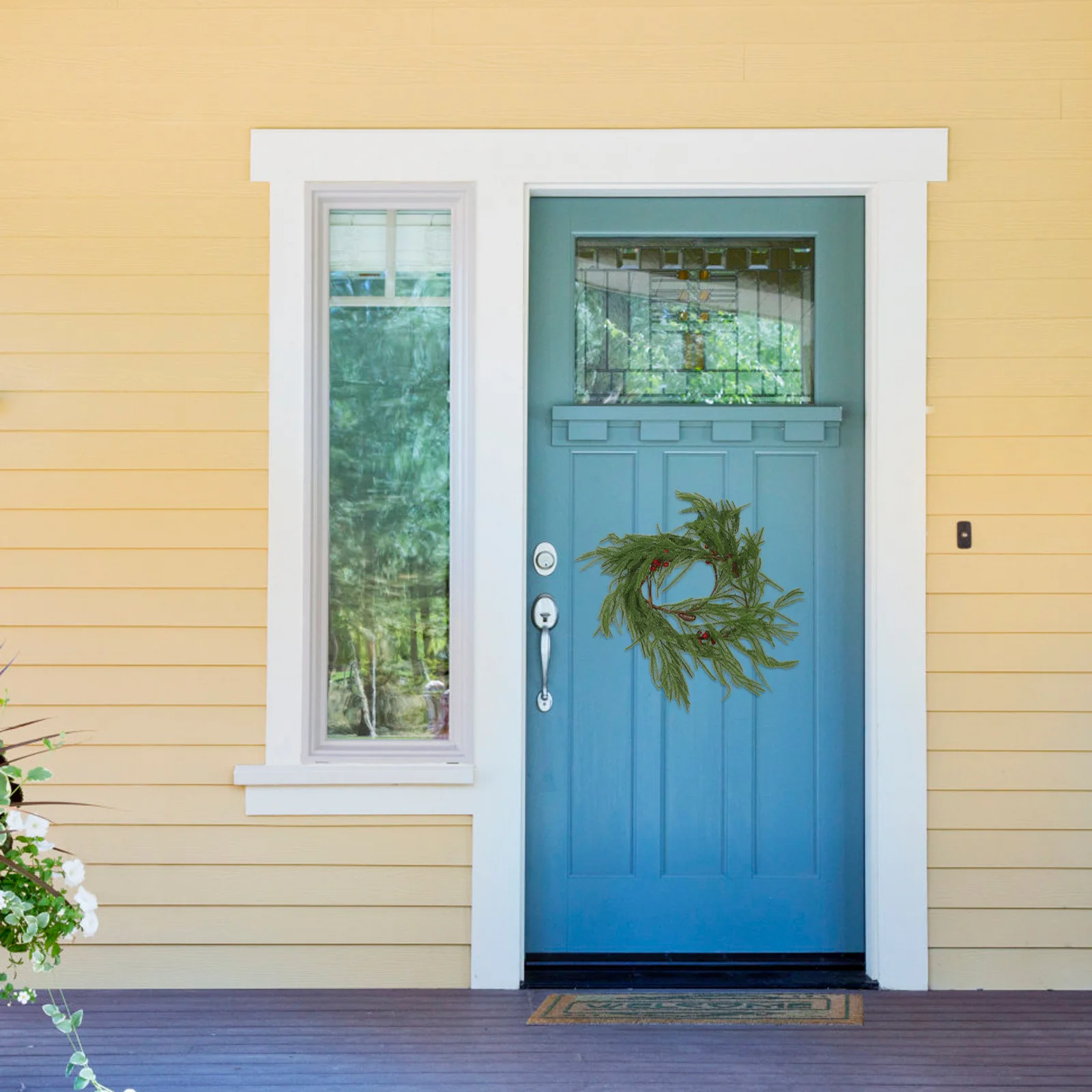 

Faux Norfolk Pine Garland Real Touch Greenery Christmas Table Garlands Artificial Winter Greenery Indoor Outdoor Wedding
