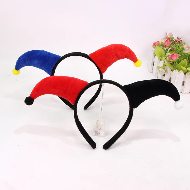 

Clown Halloween Costume Headband Festive Performance Props Children Hair Accessories Cartoon Style Unisex Headwear