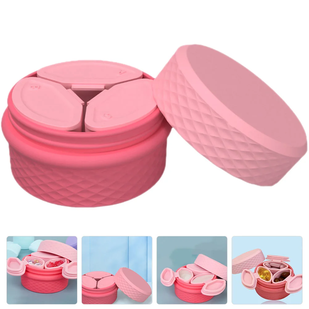 

Silicone Travel Bottles 50ml Conditioner Face Cream Subpackaging Portable Holder Toiletries Container Small