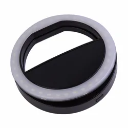 36 LED Selfie light Mobile Phone Fill light LED Camera Clip-On Mobile phone Selfie Ring light Video light Enhanced Selfie light