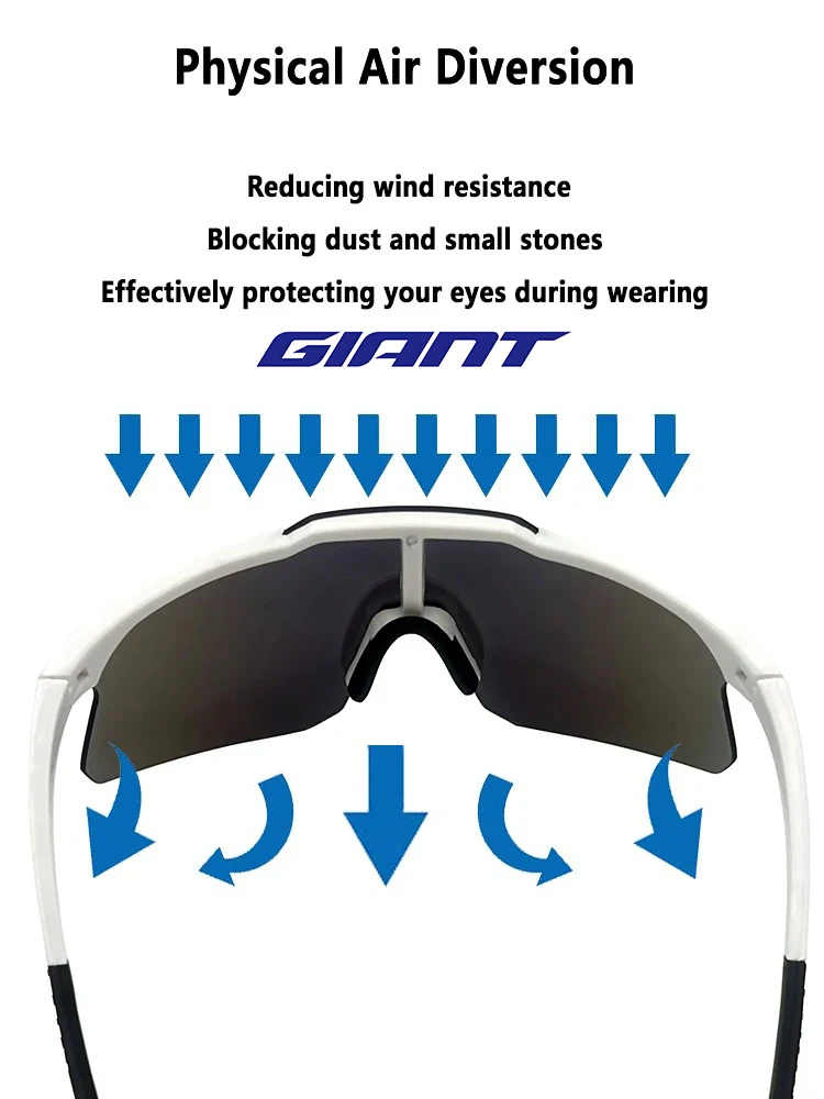 RIESEN Sport Männer frauen Sonnenbrille Straße Fahrrad Brille Mountainbike Reiten Schutz Brille Brillen Mtb Bike Sonnenbrille – Detail 3