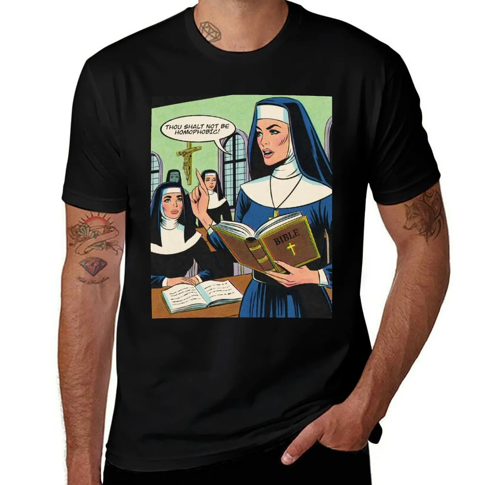 

Thou shalt not be homophobic! T-Shirt designer shirts new gifts and t-shirts plus size clothes T-shirts for men cotton