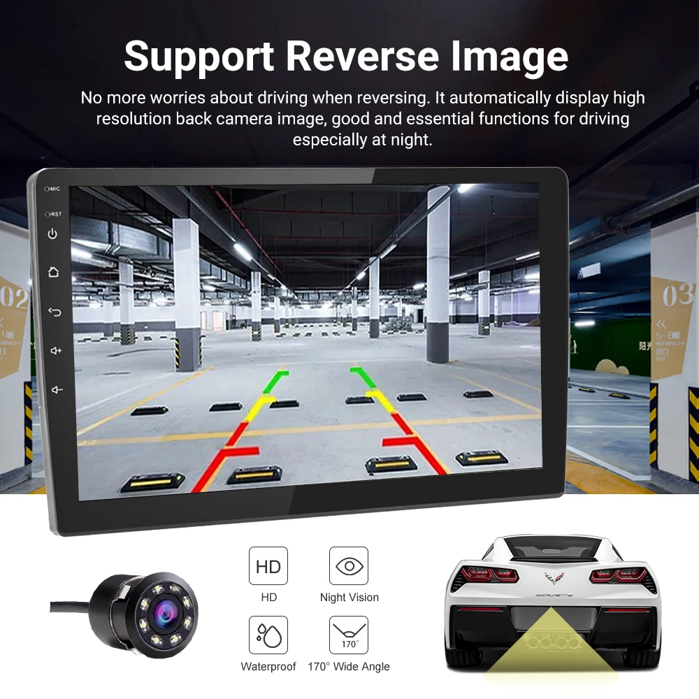 9inch 4+64gb Android 14 Car Stereo Multimedia with 4g WIFI Ahd Gps Navigation Car Screen for All Cars
