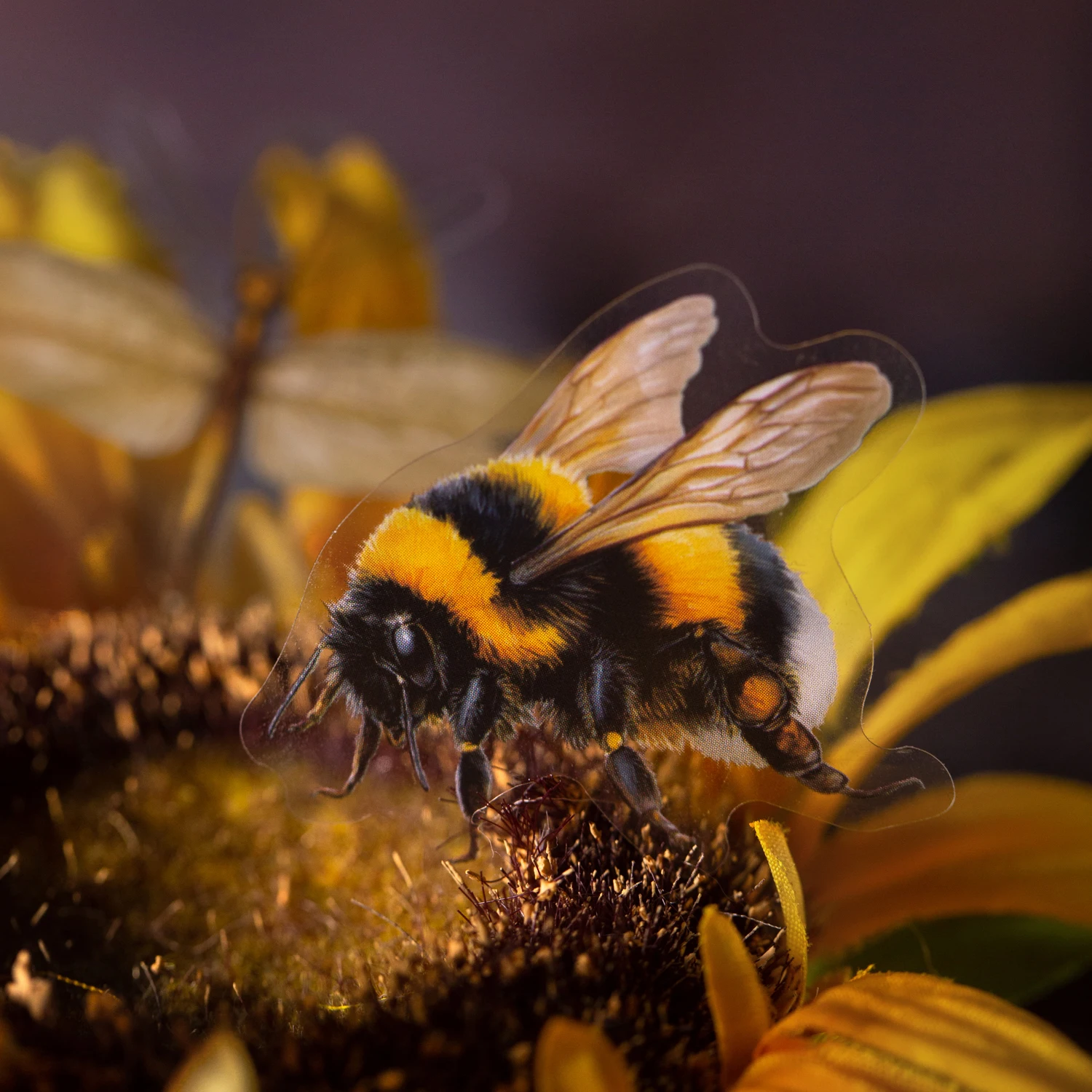 Insect Specimen Guidebook Serie Vintage Vlinder Libel Landschap PET Sticker Creatief Journal Materiaal Collage Briefpapier