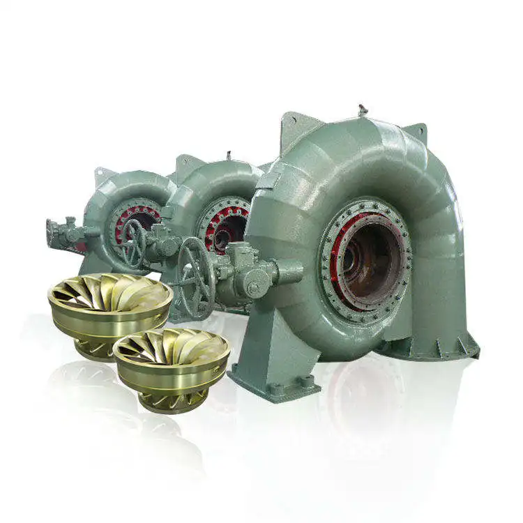 เครื่องกำเนิดไฟฟ้ากังหันน้ำ500kw สำหรับโรงไฟฟ้า