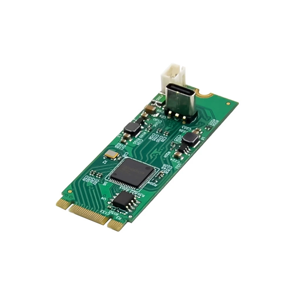M.2 B+M ASM3142 USB3.1 10Gbps TYPE-C Industrial Control Expansion Card,M.2 ASM3142 USB3.1 TYPE-C Expansion Card