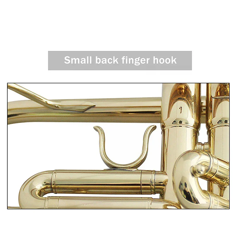 Alat Perbaikan Ring Pegangan Trompet, Penyangga Jari Kelingking, Ring Geser Logam, Tombol Jari, Penyangga Jari Kelingking, Ring Penyangga Jari Kelingking