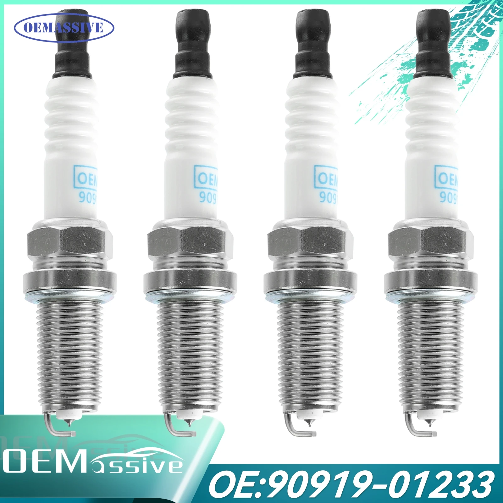 

4x иридиевые свечи зажигания 90919-01233 для Toyota Camry 4Runner Jeep Dodge Infiniti Nissan Dodge Ram 2.4L 2.5L 3.5L 4.0L 2005-2018