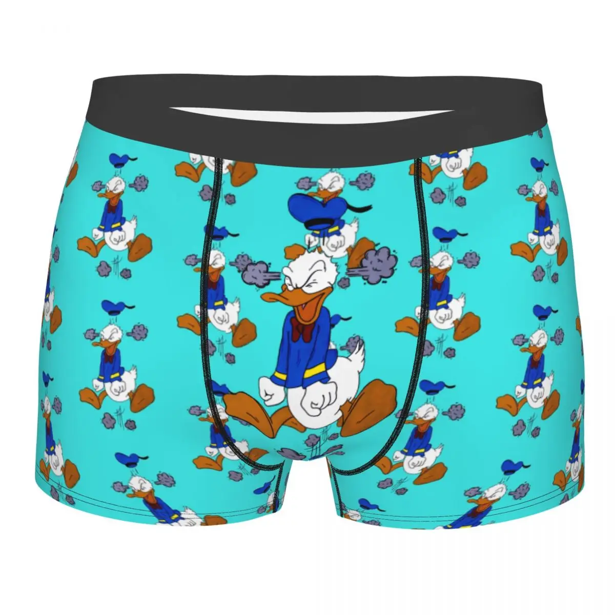 

Custom Donald Duck Boxers Shorts Men Funny Cartoon Briefs Underwear Novelty Underpants