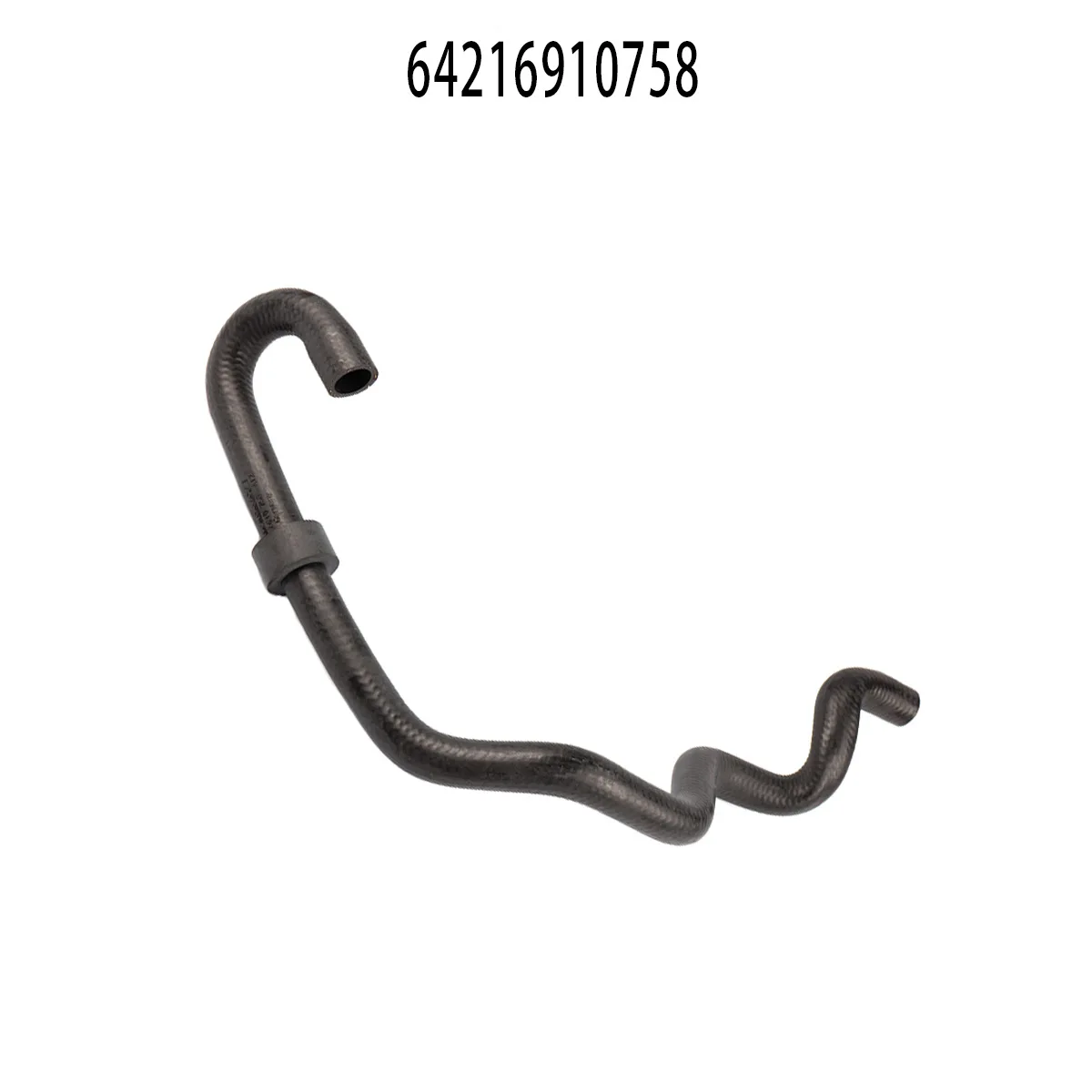 64216910758 Heater Hose Heat Exchanger Return Hose For BMW 5 Series E60 525i 530i 545i 550i 6 Series E63 E64 645Ci 650i N62