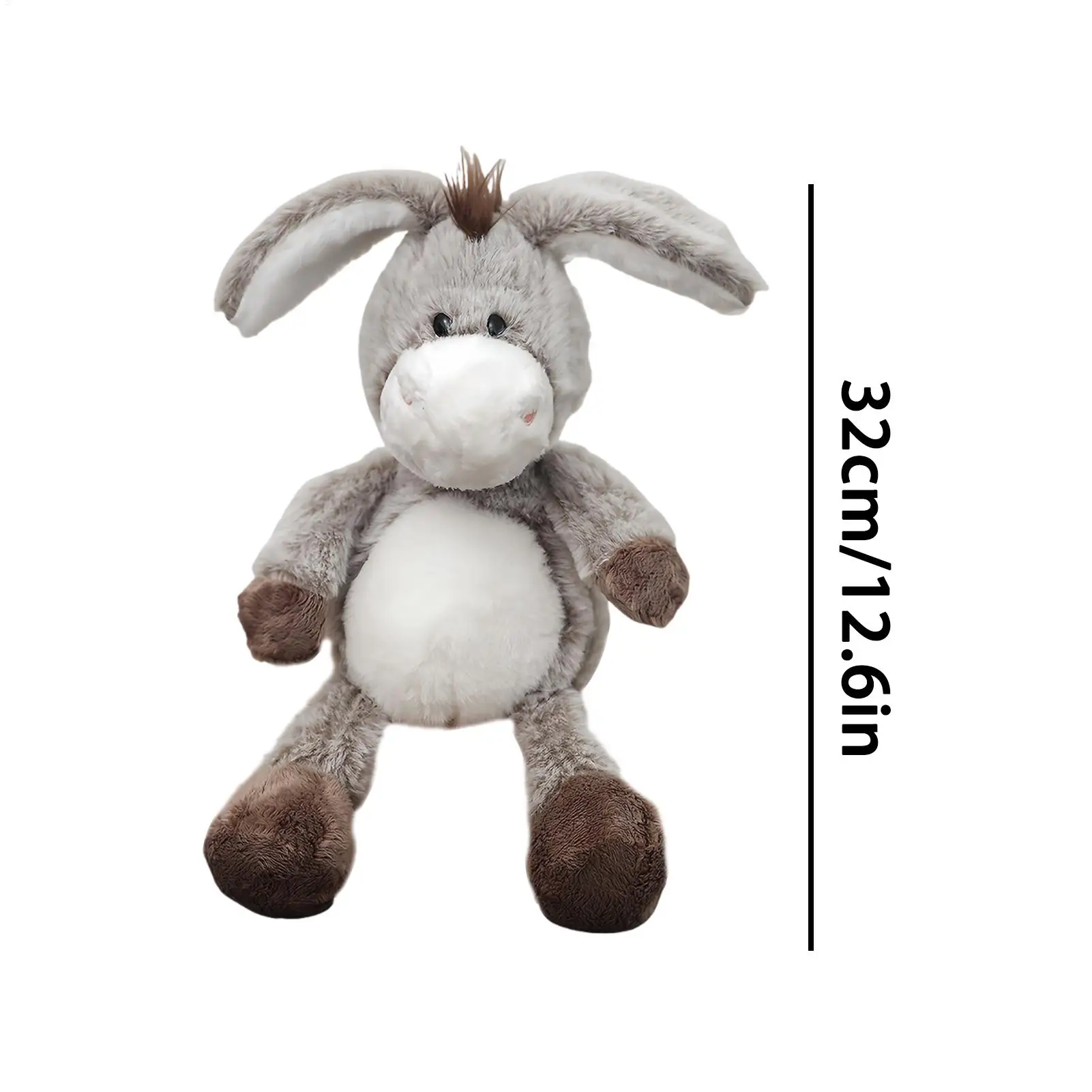 봉제 동물 인형 베개 장난감 포근한 인형 유아용 크리스마스 어린이 소녀 소년 파티 생일 집 침실 여행용