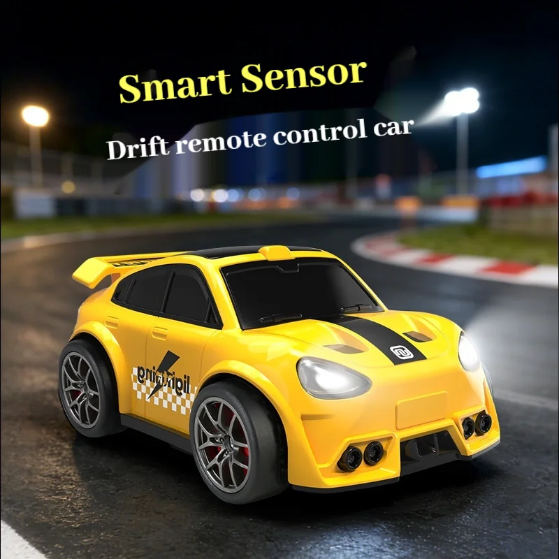 Generic Remote Control Car Rechargeable High Speed Electric Drift Car Follow Mode Escape Mode Hobby Gift For Adults