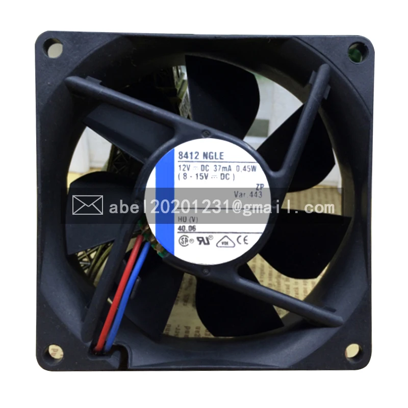 

BRAND NEW 8412NGLE 8412 NGLE 12VDC ORIGINAL COOLING FAN 8025 80*80*25MM