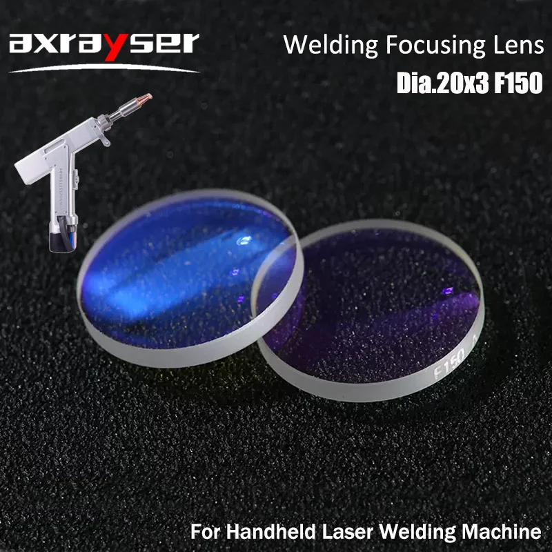 Imagem -03 - Lente Colimadora de Foco de Soldagem Portátil D20 F50 120 150 mm Lentes de Cabeça de Soldador a Laser para Corte de Fibra 1064nm Wsx Hanwei Sup Qlinin