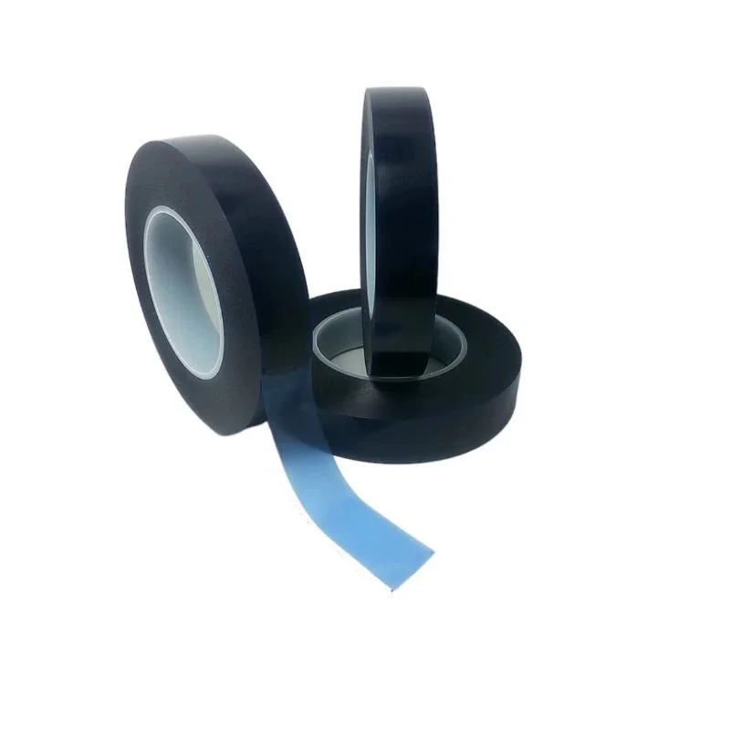 100M PVC Plated Blue Tape High Temperature Acid Base Blue Film Tape Stainless Steel Metal Surface Protective Film Blue