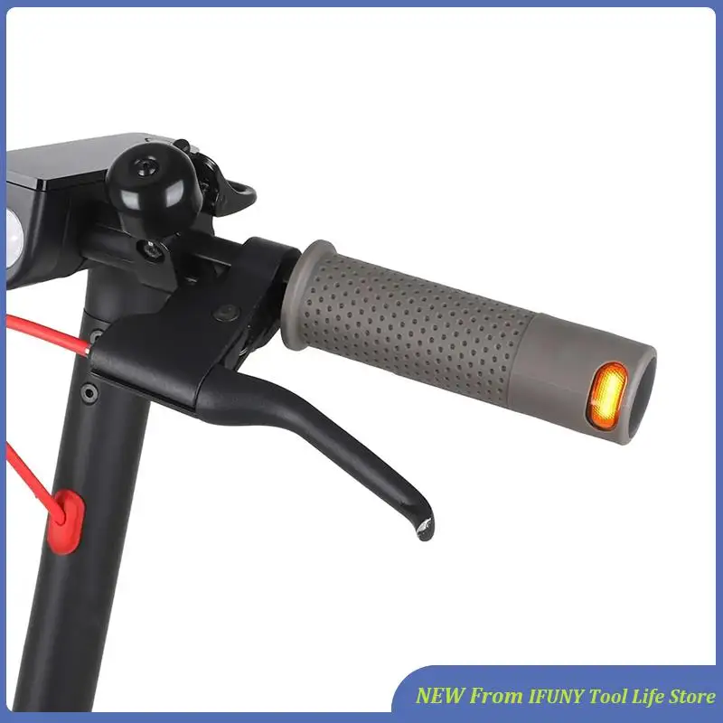 Scooter Hand Bar Grips With Turn Signal Light Handlebar For Xiaomi / Ninebot E-Scooters Handle With Slot Grip New
