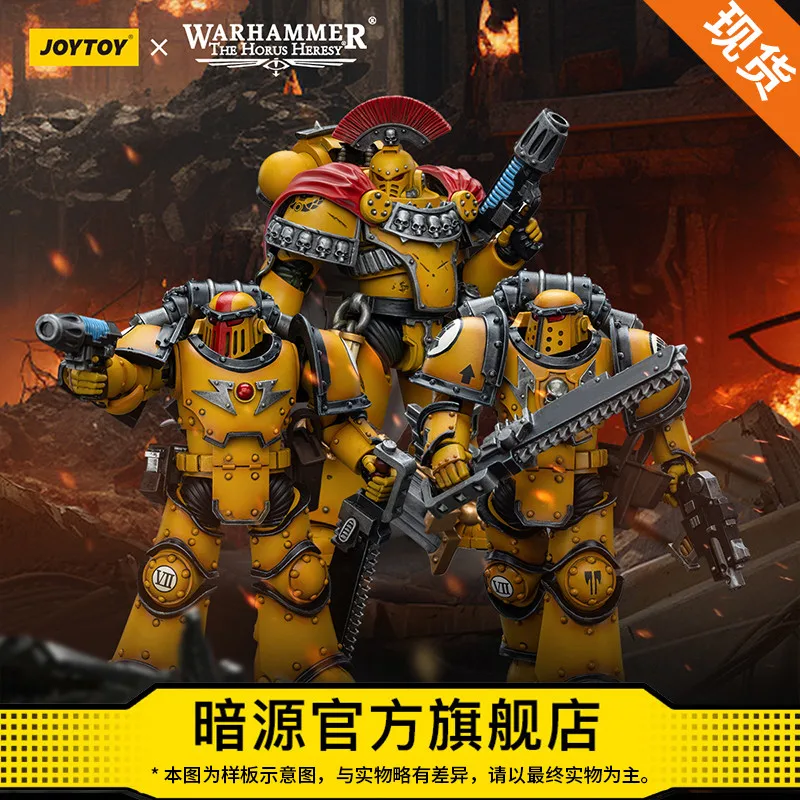

JOYTOY Dark Source Warhammer Horus Rebellion MKIII Emperor Fist Legion Predator Squad Collectible Figure Priest Archon Toy