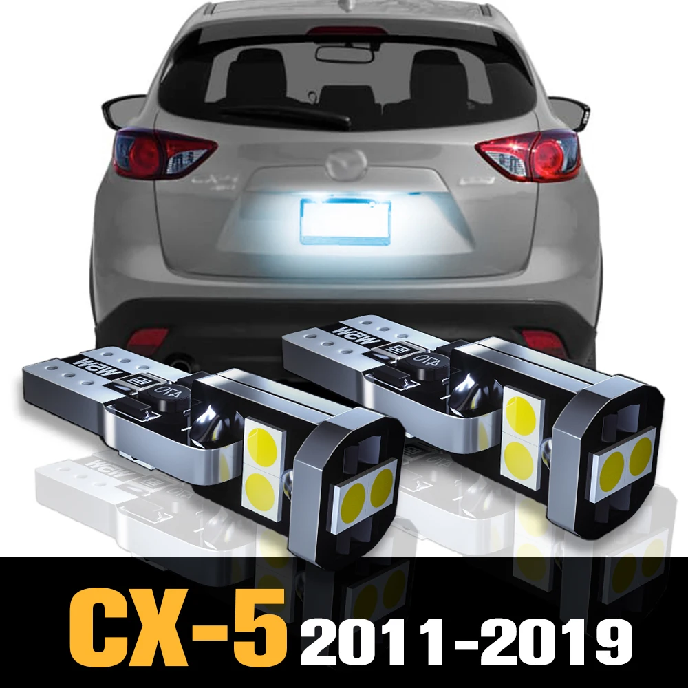 

2x Canbus LED License Plate Light Lamp Accessories For Mazda CX-5 CX 5 CX5 KE GH KF 2011 2012 2013 2014 2015 2016 2017 2018 2019