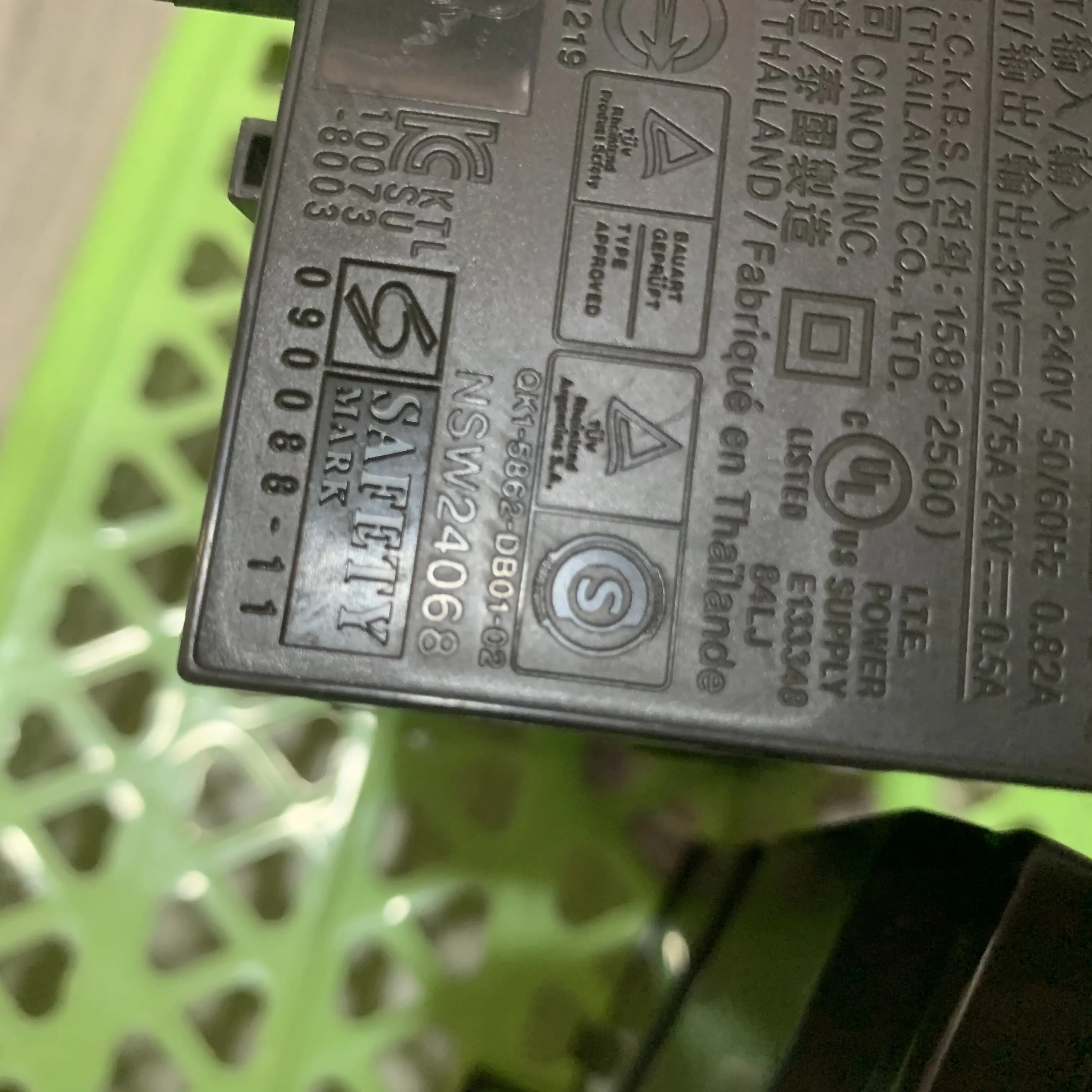 1PC Original AC Power Supply Adapter for Canon K30304 K30314 K30342 K30368 K30363 K30354 K30330 K30312 K30329 K30313 Printer