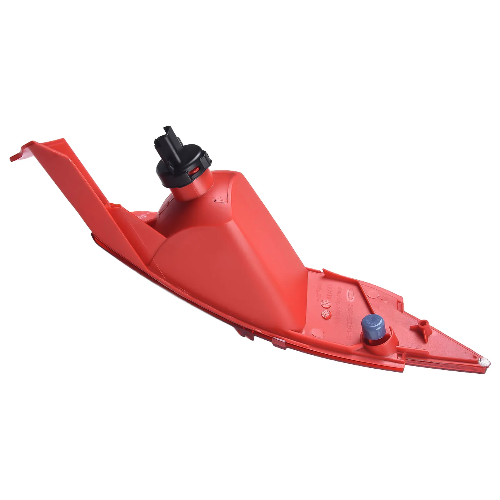 1 زوج مانع صدمات خلفي للسيارة عاكس الضباب الخفيف لفورد فييستا MK6 MK7 2008-2012 مصباح الضباب الأحمر الخلفي الذيل المصد المركزي مصباح الضباب ﻿