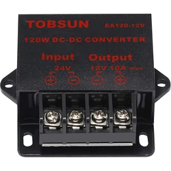 DC 24V to 12V 5A 10A  Step Down Buck Converter Voltage Stabilizer Regulator Reducer Power Converter Mini Module Transformer