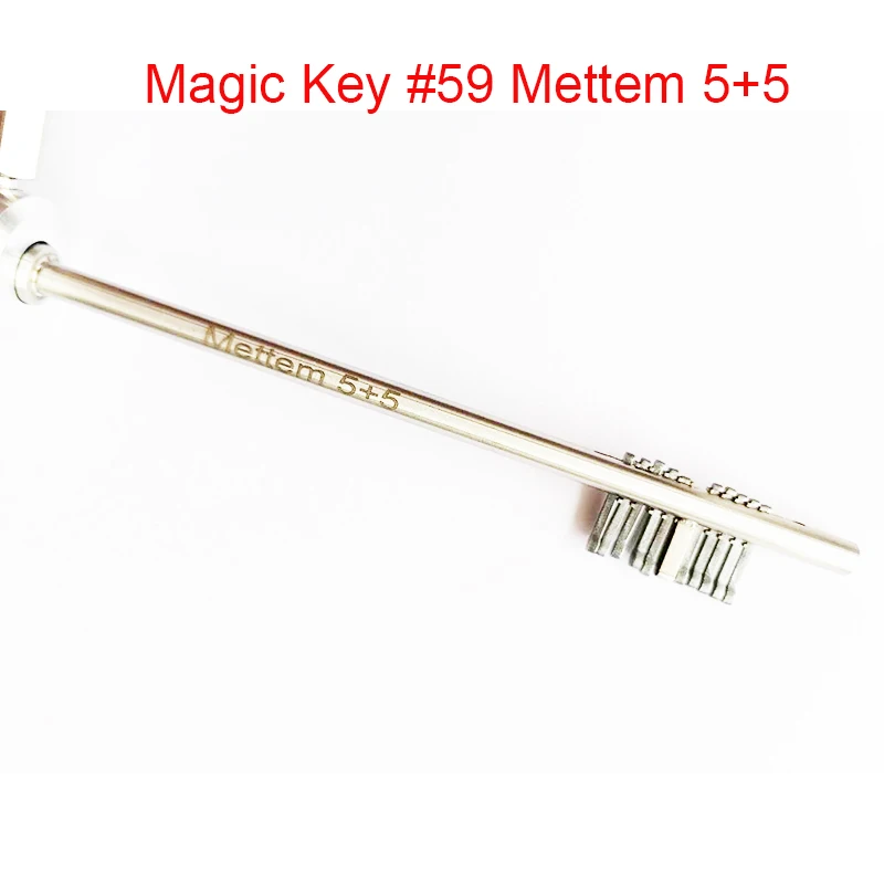 Haoshi  Magic Key #59 Mettem 5+5 Master Key Decoder  ock Tools Haoshi-tools ockpick Key China ocksmith Tools