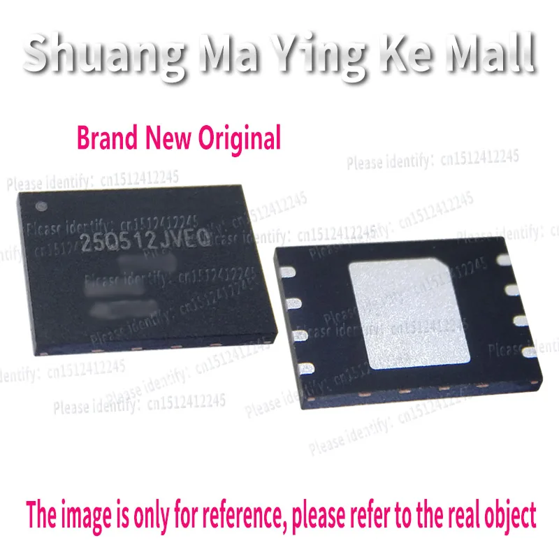 W25Q512JV W25Q512JVEQ W25Q512JVEIQ MARK: 25Q512JVEQ WSON8 8x6mm 3V 512M-BIT Serial Flash Memory IC CHIP New Original   2-20PCS