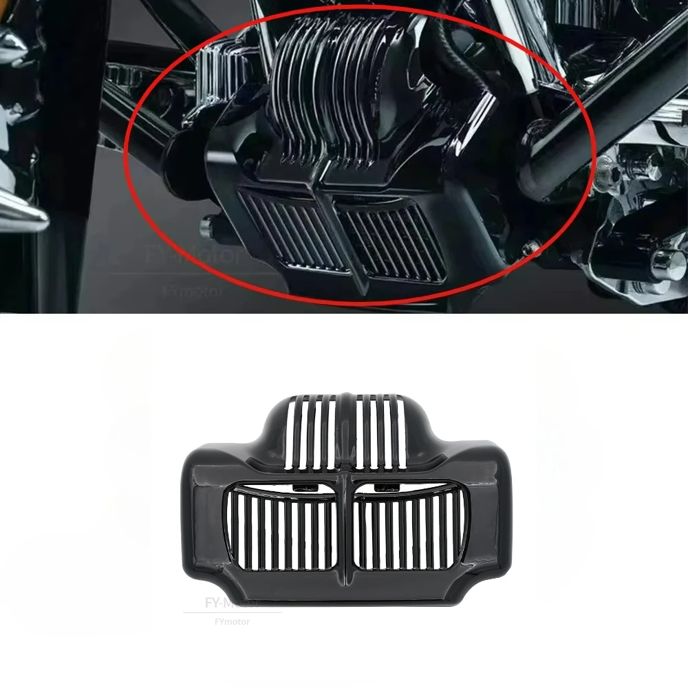 

Motorcycle Stock Oil Cooler Cover Fit For Harley Touring Street Electra Glide Road King FLHX FLTR FLHT 2011-2016 12 13 14 15
