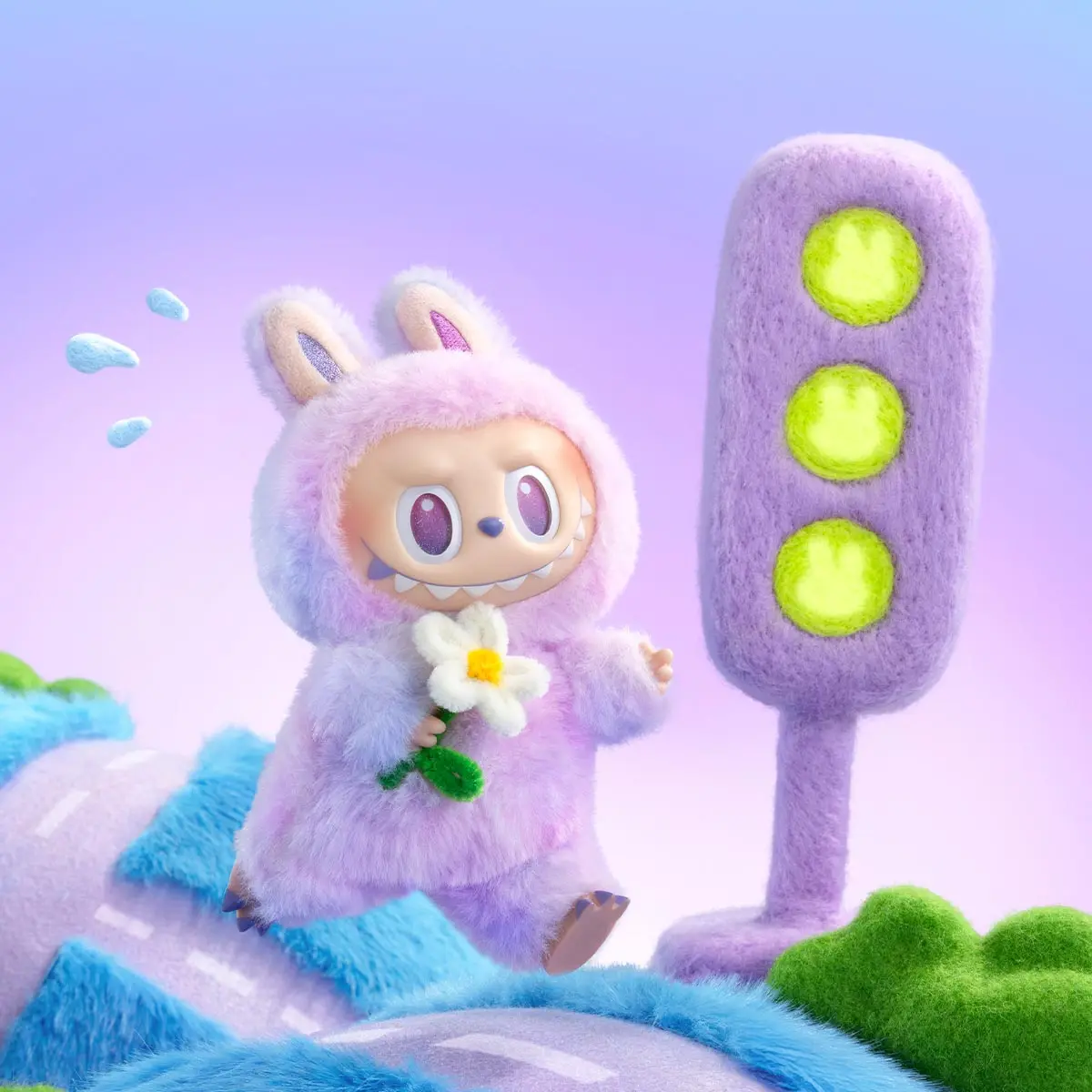 POP MART Labubu los monstruos grandes en la serie de energía V3.0 caja ciega juguetes Kawaii Anime figura de acción sorpresa regalos de navidad en Stock