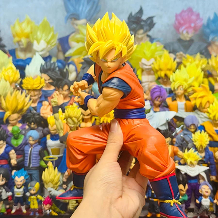 Banpresto Dragon Ball Z Anime Figurines Grandista Super Saiyan Goku PVC Action Figures DBZ Figurals Collectible Model Toys
