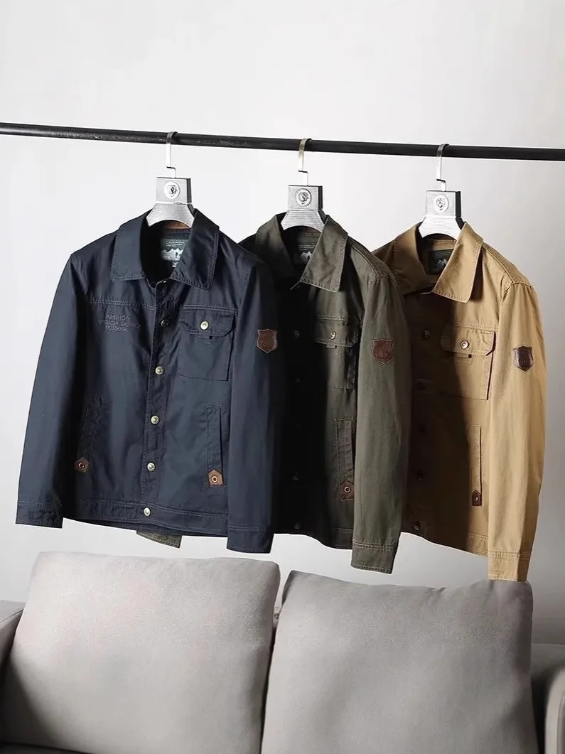 

New Baseball Jacket Male Fashion Bomber Jacket Mens Wear Simple British Style Warm Windproof Jacket and Coat Mens Cargo Jackets