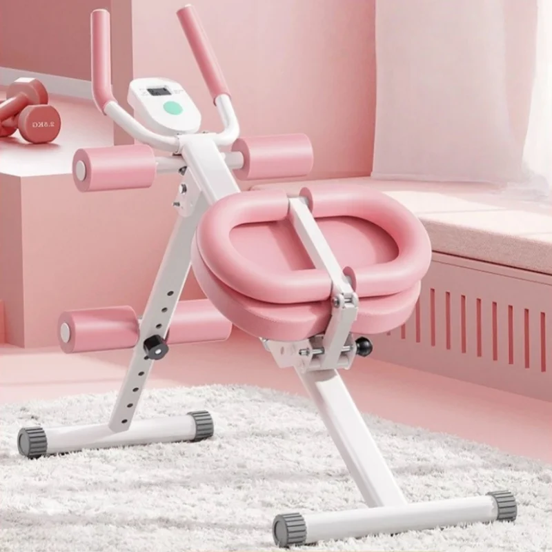 Multifunctional Home Gym Abs Machine With LED Display Ab Exercise Crunch Bench for Abdominal Exercise and Strength Training