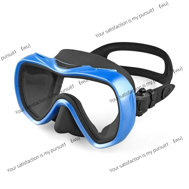 ZOCI large frame diving goggles high definition waterproof tempered glass lenses, liquid silicone mask