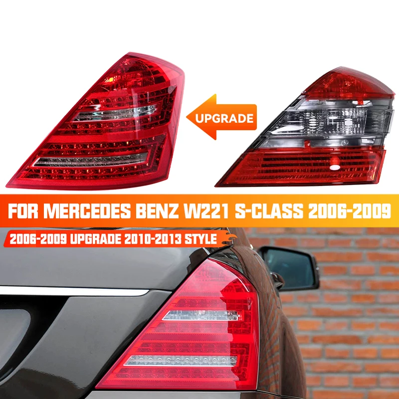 

Car Tail Light for Mercedes-Benz W221 S-Class 2006-2009 Brake Rear Fog Reverse Lamp Dynamic LED Turn Signal Lamp Upgrade