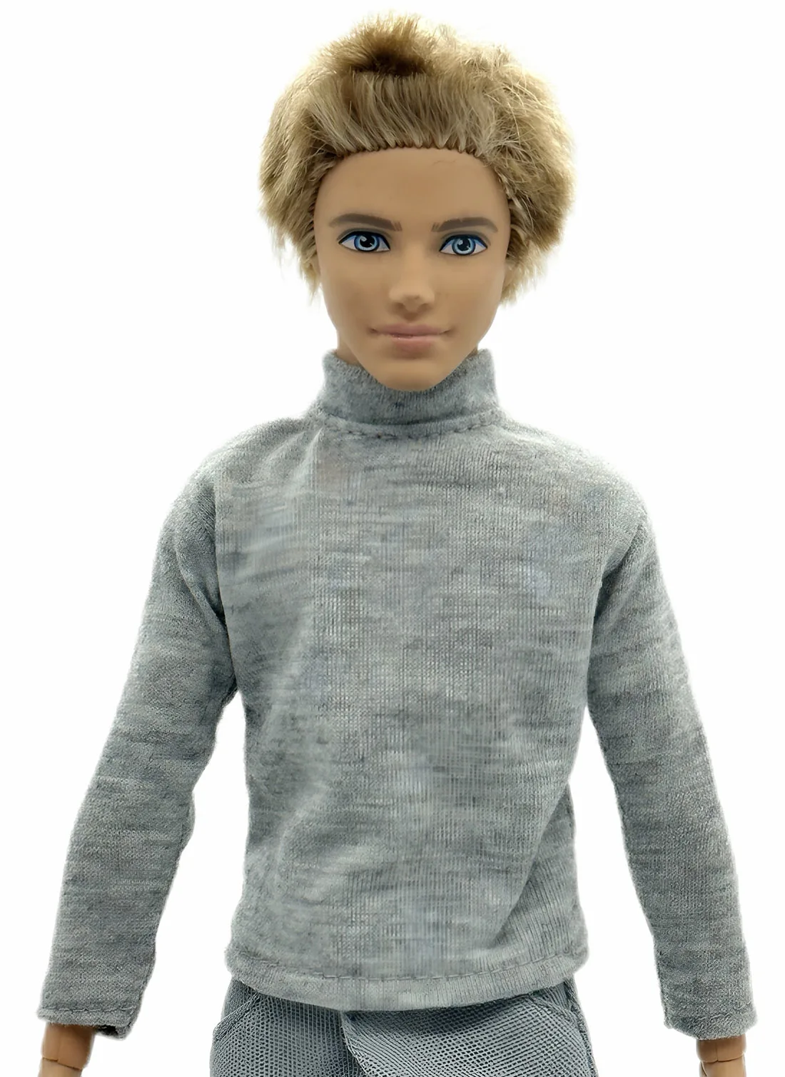 1 Set Ken Tuch handgemachte Puppe Zubehör Winter Pullover Weste Set für 30 cm 12 Zoll Ken Puppe Kinder Geschenk – Detail 16