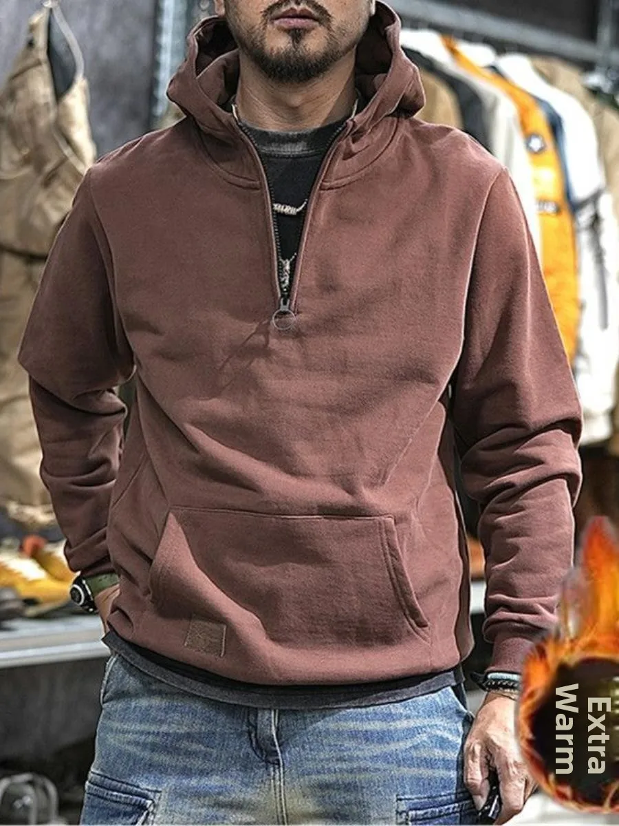 

Мужская толстовка с капюшоном в стиле ретро, повседневная, с принтом, весенняя, утепленная, с рукавами 3/4