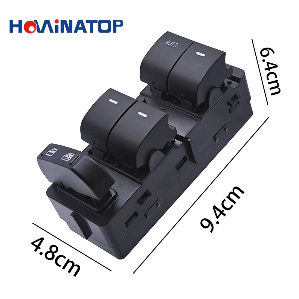 HOWINATOP 8L8Z14529AC 6+5 Pin Master Power Window Switch Single Auto For Ford Escape Focus F250 F350 Mercury Mariner 07-12 3
