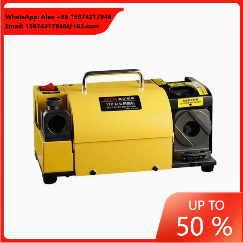 Electric Power Drill Bit Sharpener For Mill Drill MR-13D/MR-20G/MR-G3/MR-6A/MR-F6/MR-A5 Industrial Grade Steel Easy To Operate