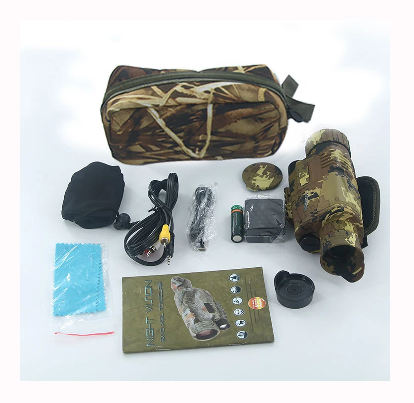 Digital Infrared Monocular Night Vision Device 5X40 Patrol Night Vision Binoculars